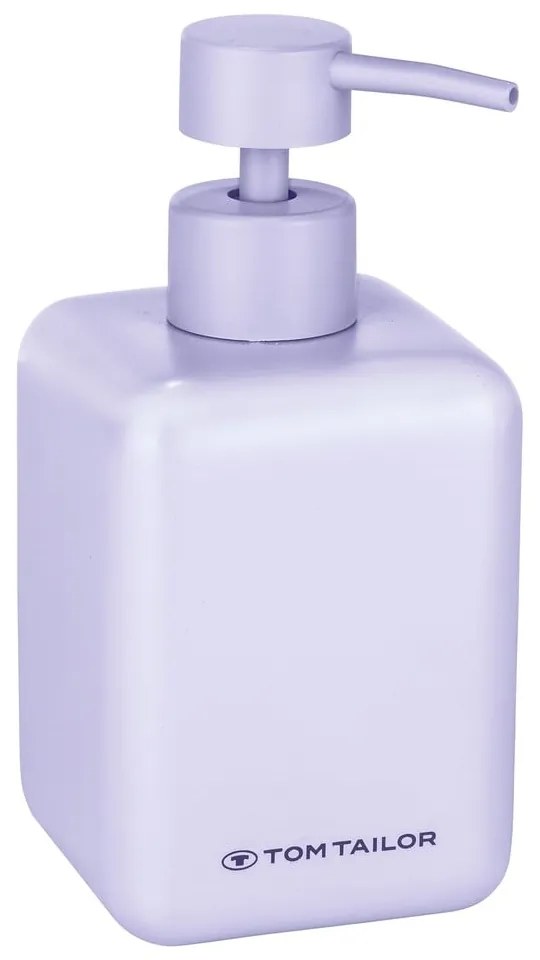 Лилав диспенсер за сапун от полиресин 380 ml Tom Tailor T-Rounded – Wenko