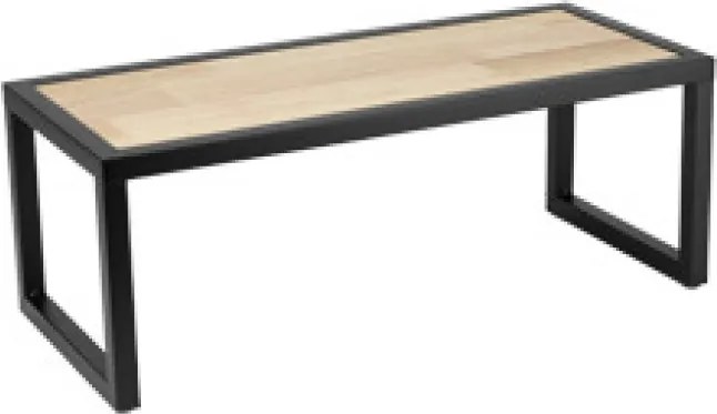 Horecano - Дисплей правоъгълен за бюфет метал/дърво 38x18xh11,5см WILLOW-(HC-39132)