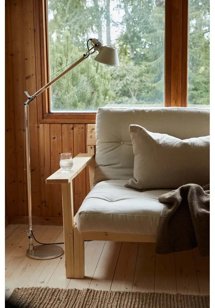 Розов разтегателен диван 218 cm Unwind - Karup Design