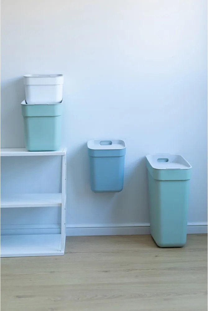 Тъмносив кош за отпадъци от рециклирана пластмаса 30 l Ready To Collect – Curver