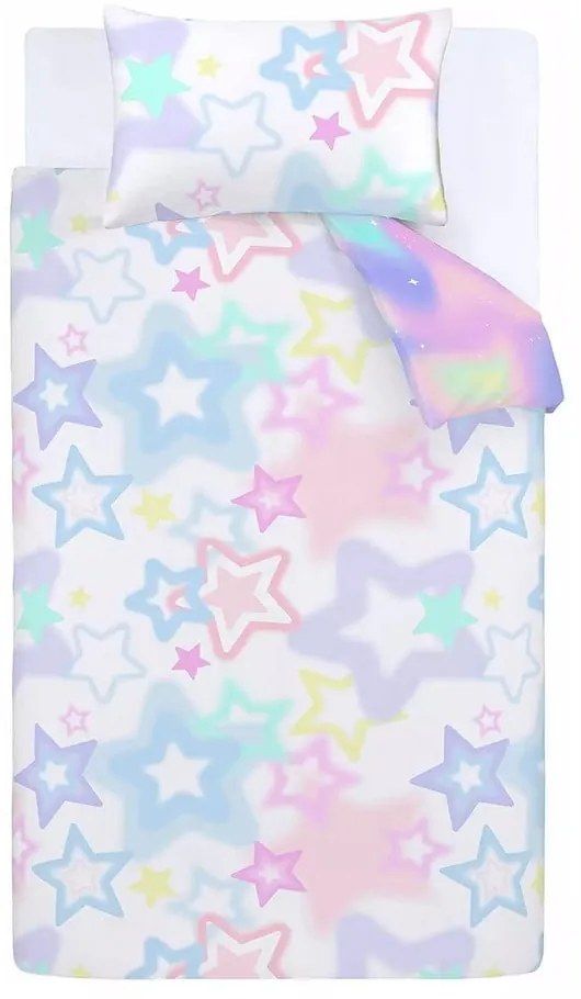 Единично детско спално бельо 135x200 cm Ombre Stars – Catherine Lansfield