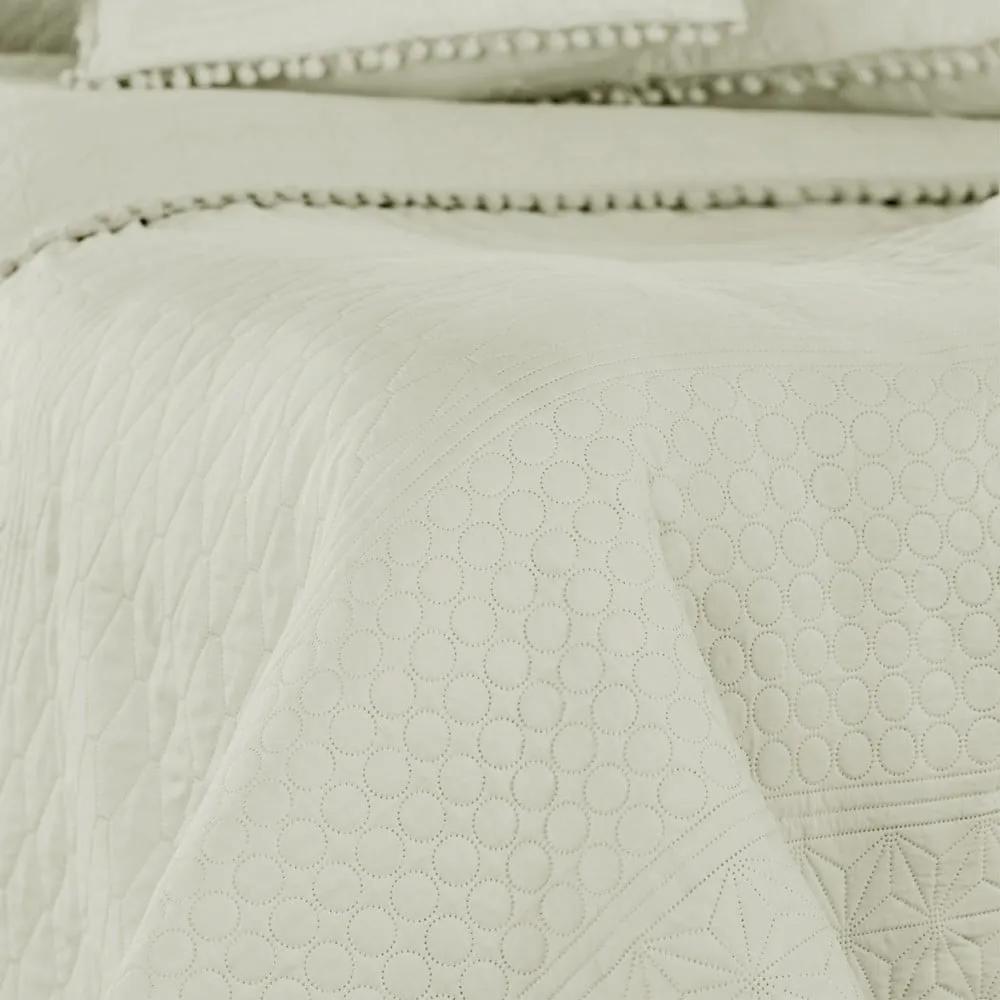 Кремава покривка за легло , 170 x 270 cm Meadore - AmeliaHome