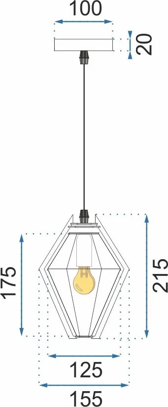 Пендел Diament Coral APP450-1CP