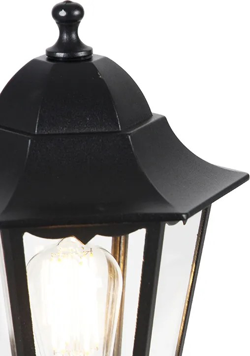 Външна стоеща лампа черна 120 см IP44 - Хавана