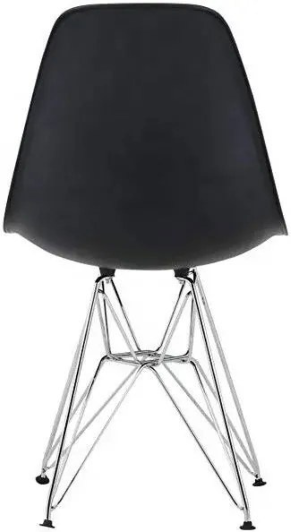 Кухненски стол Fiore Metal-черен (4) парчета