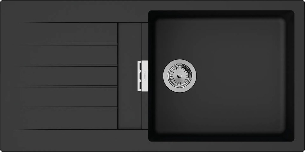 Hansgrohe S520-F480 Композитна мивка за вграждане върху плот