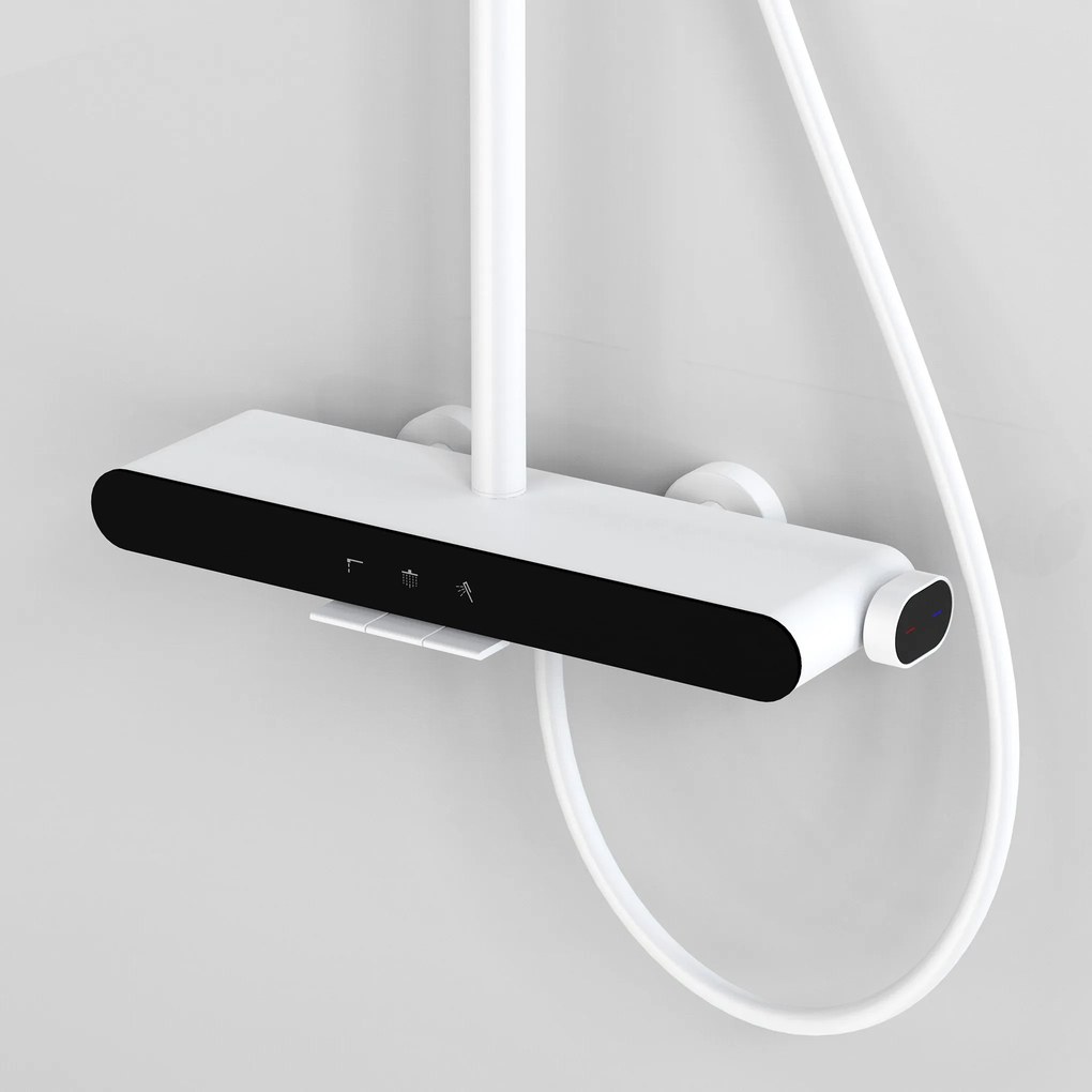 Комплект за душ REA Farel White