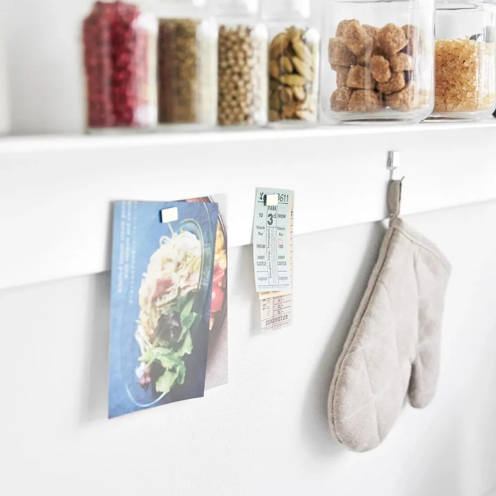 Бял метален стенен рафт 90 cm – YAMAZAKI