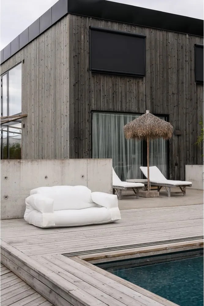 Design OUT™ Бежов външен диван Beige Hippo - Karup Design