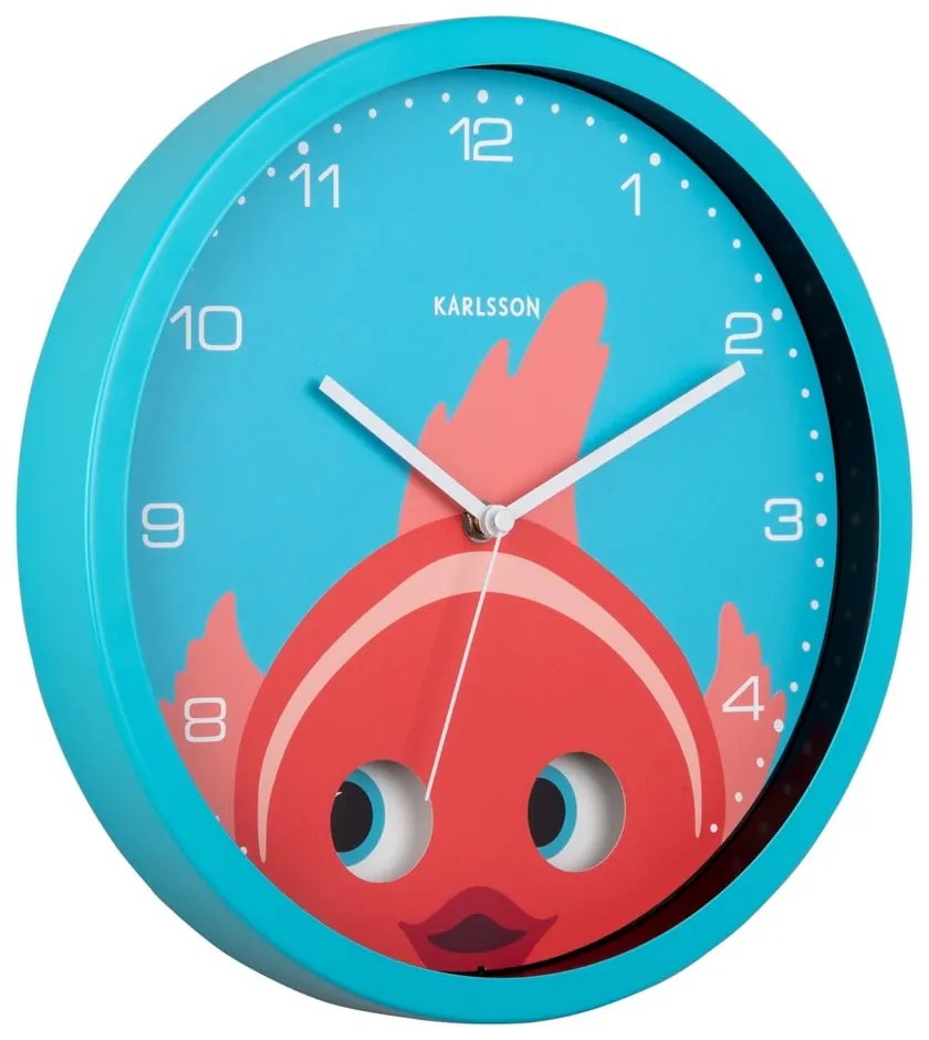 Детски часовник ø 31 cm Peekaboo Goldfish – Karlsson