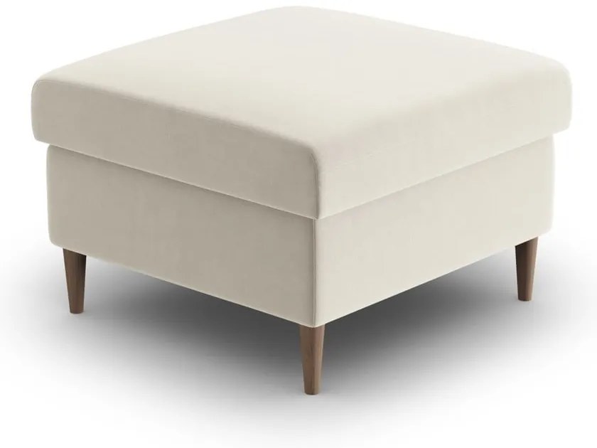 Бежова кадифена табуретка Kyoto – Cosmopolitan Design