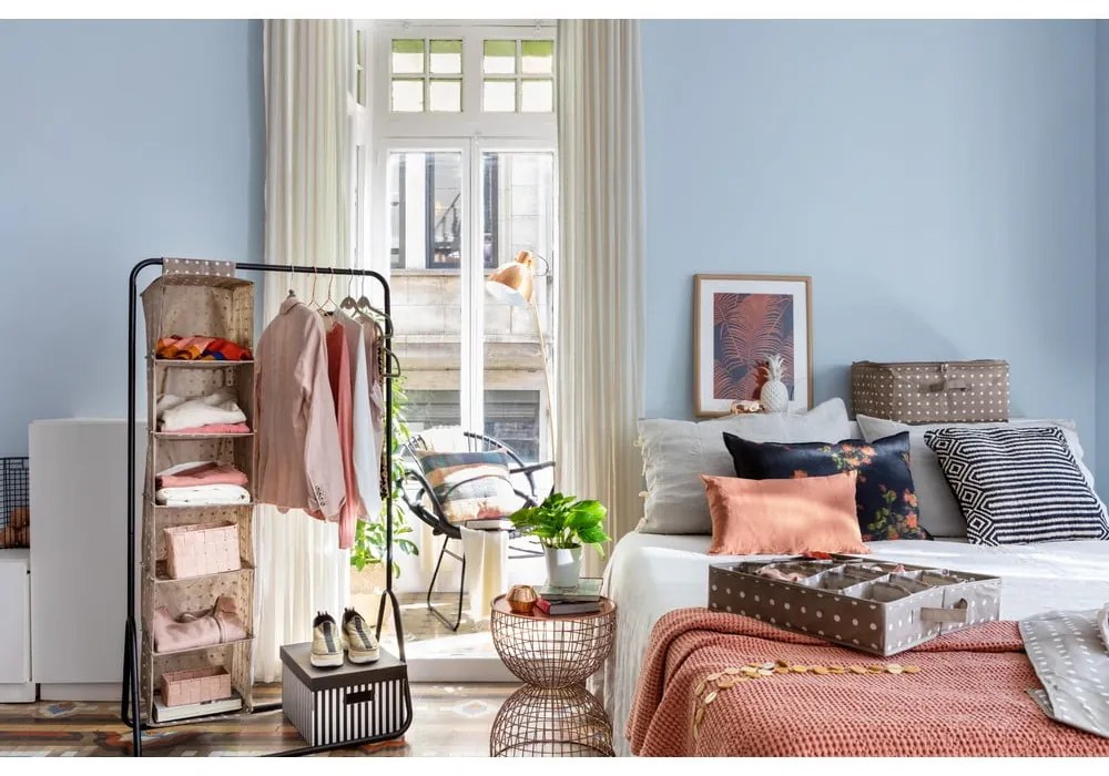 Бежов органайзер за чекмеджета с 16 отделения Dots Rivoli - Compactor