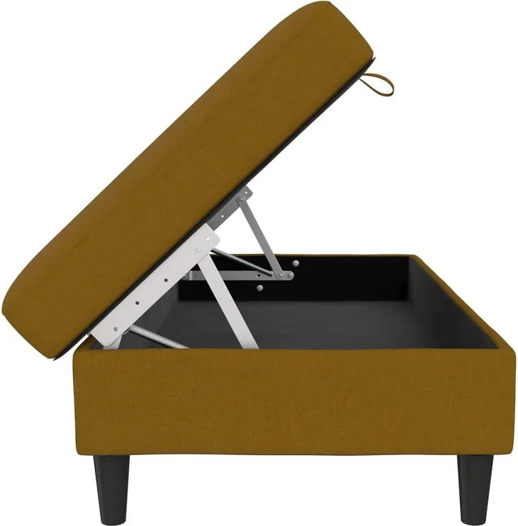 Жълта табуретка Hartford – Støraa