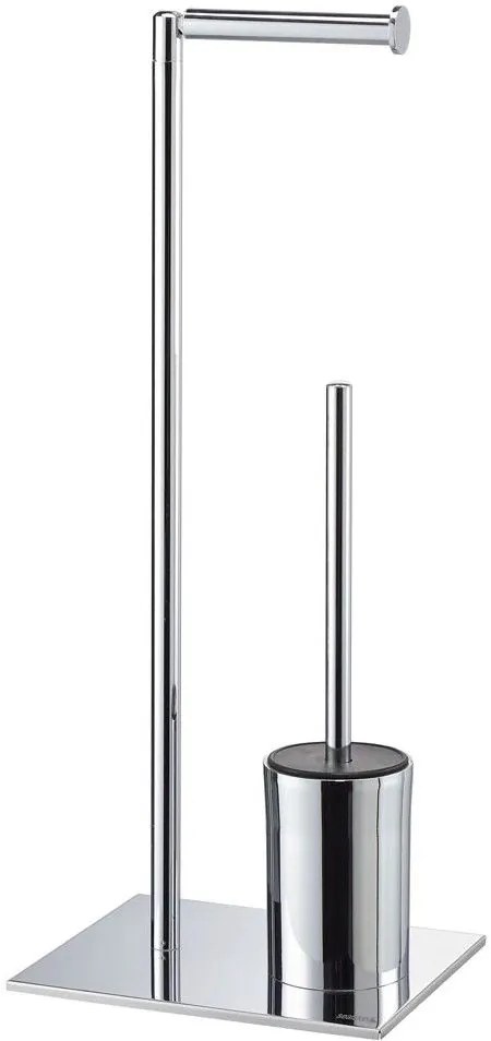 Държач за тоалетна хартия с четка Sealskin Geesa-Оранжево