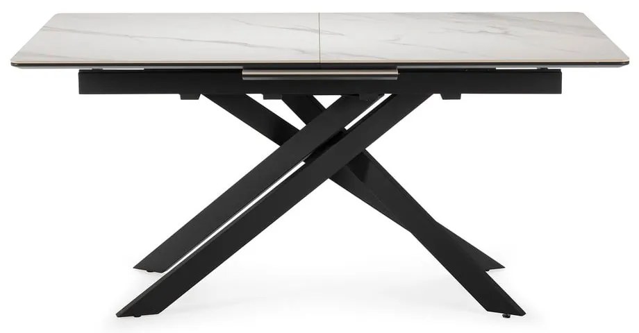 Сгъваема трапезна маса с керамичен плот с допълнителна плоча 89,5x160 cm Belma – Marckeric