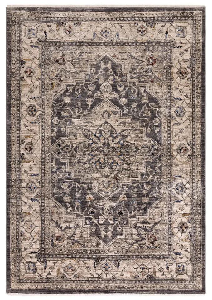 Антрацитен килим 200x290 cm Sovereign - Asiatic Carpets