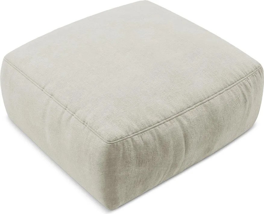 Бежова шенилова табуретка Kuki – Makamii