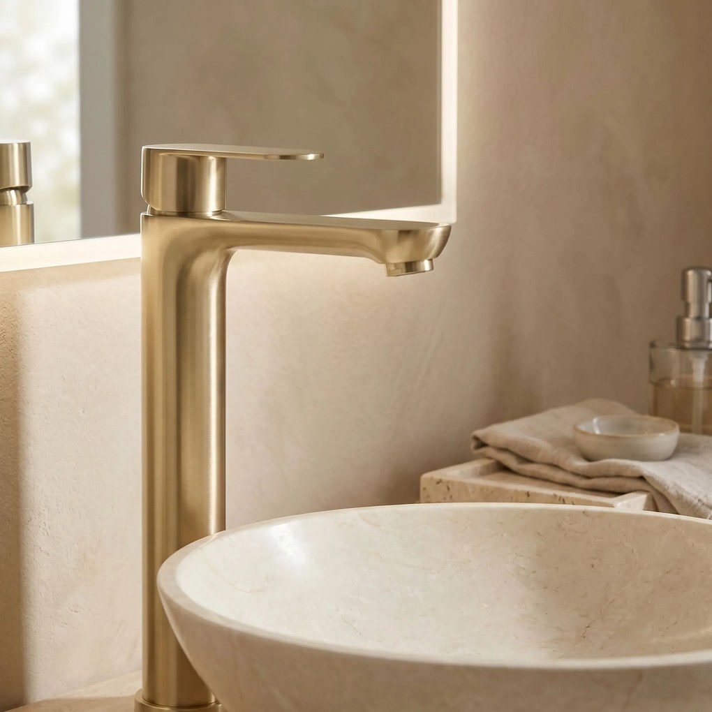 Смесител за баня Rea Logan Brush Nickel