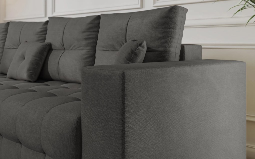 Разтегателен ъглов диван Никсън