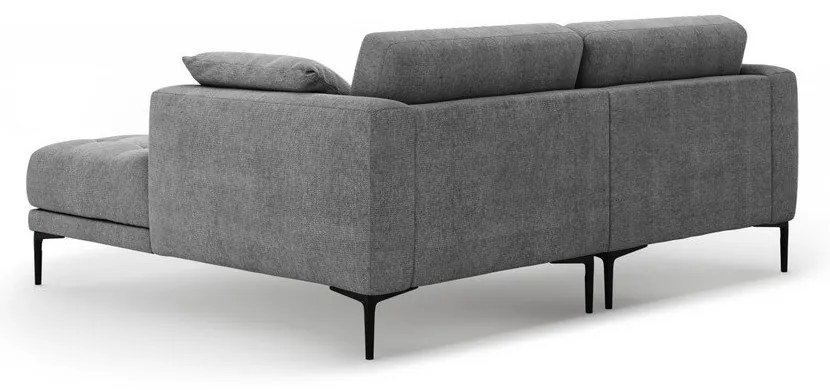 Сив ъглов диван (десен ъгъл) Bemy – Micadoni