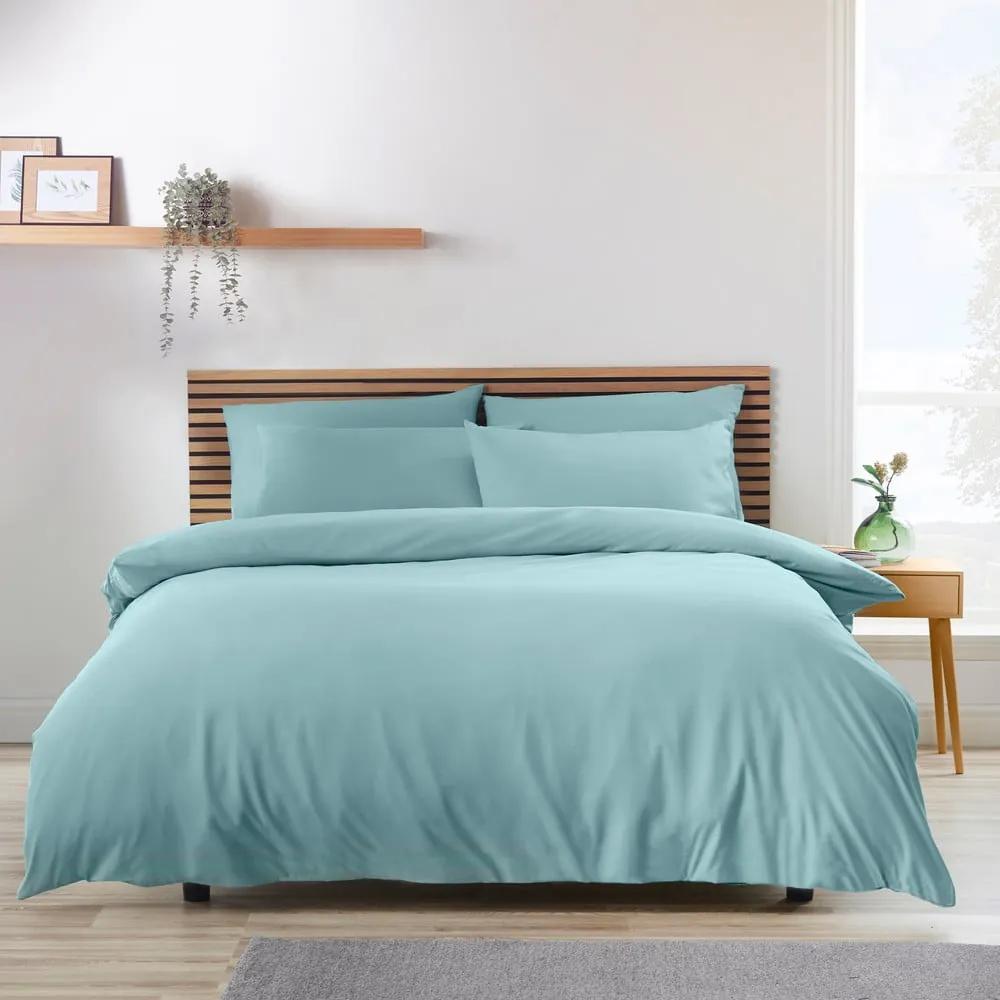 Синьо спално бельо за двойно легло 200x200 cm So Soft - Catherine Lansfield