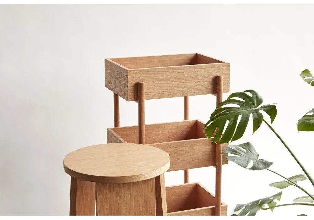 Стол от декор от дъб естествен Split – Hübsch