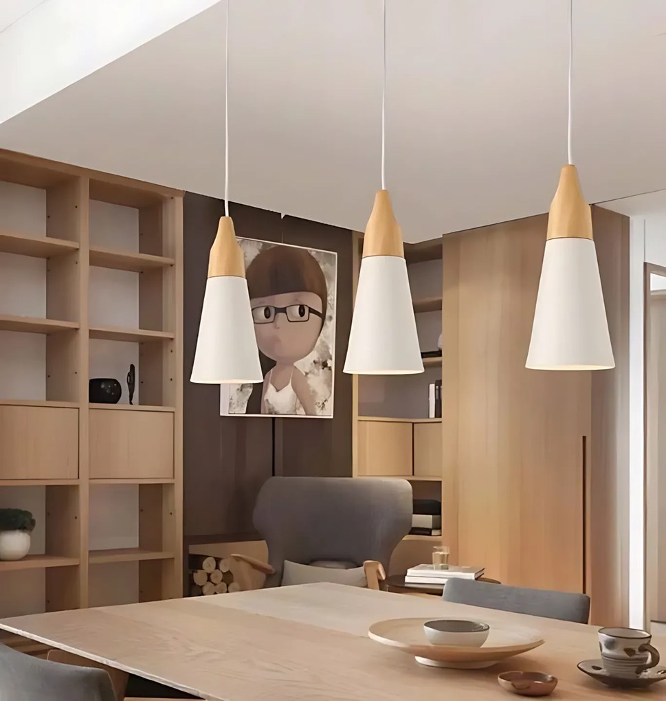 Лампа SCANDI B White APP058-1CP