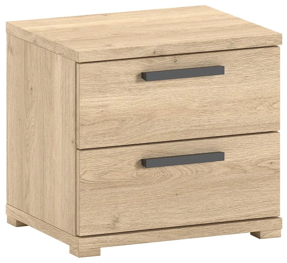 Детско нощно шкафче в естествен цвят Sam – Vipack