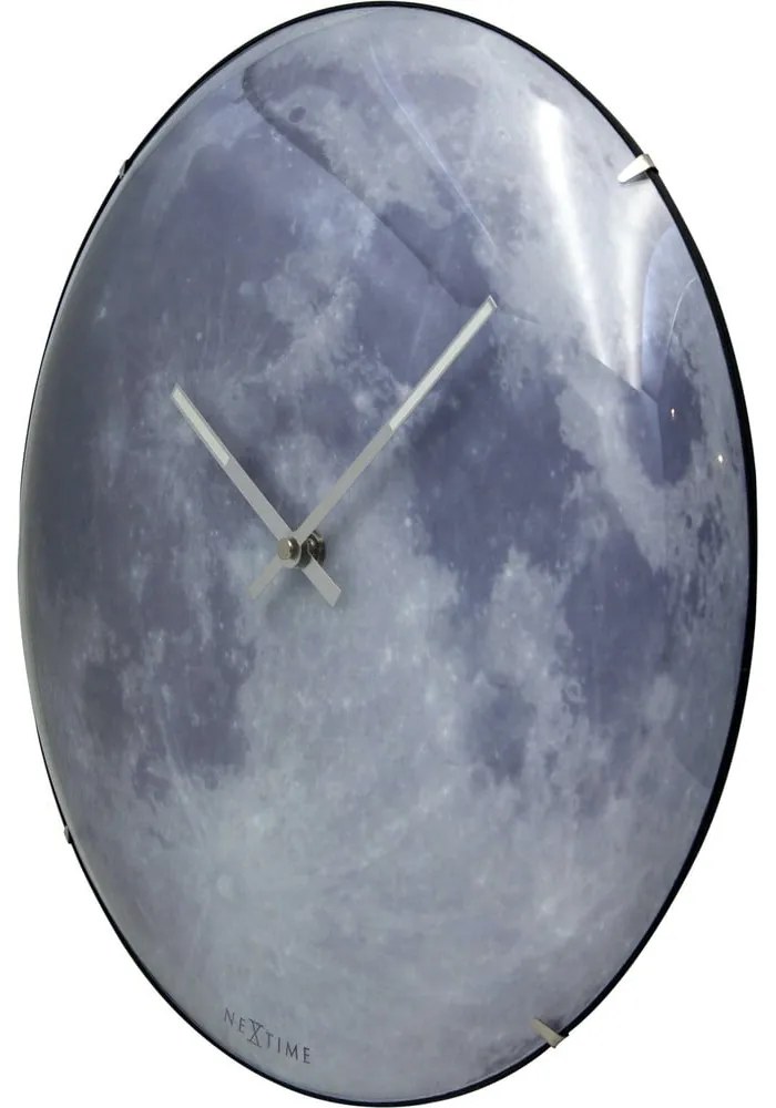 Стенен часовник ø 35 cm Moon – NeXtime