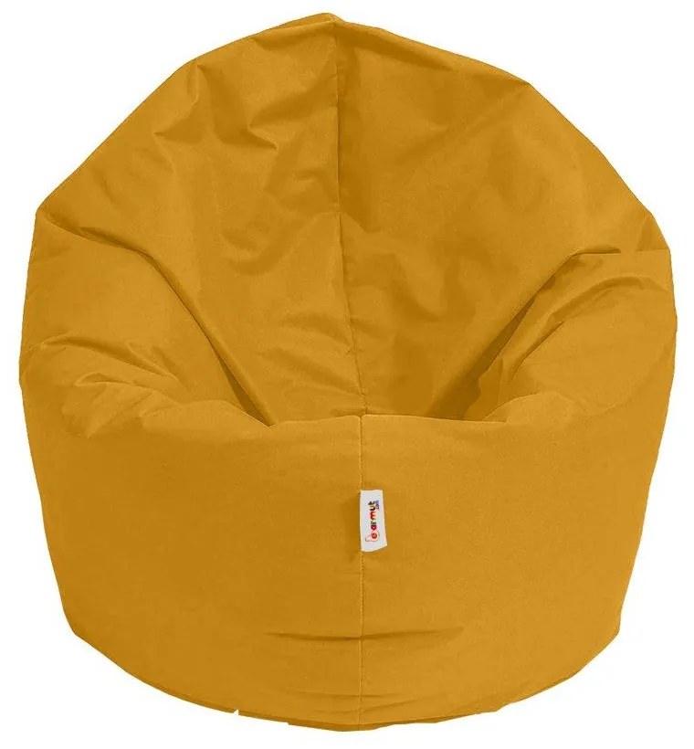 Жълт чувал за сядане Iyzi - Floriane Garden