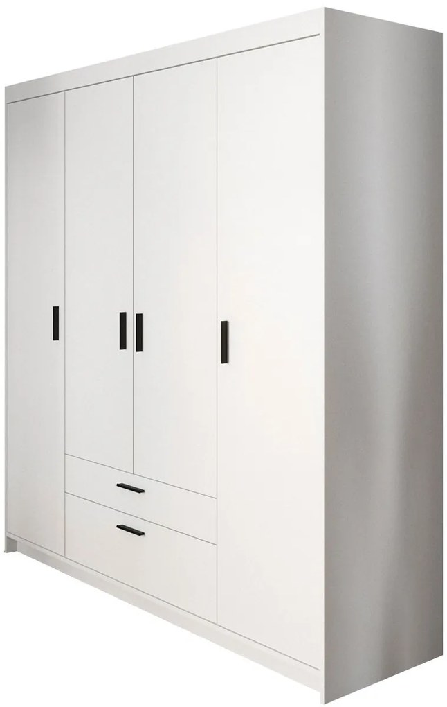 Гардероб Elena 4-door 4D-White