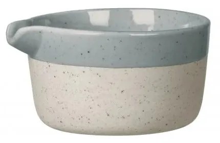 Сива/бежова керамична кана за мляко 150 ml Sablo – Blomus
