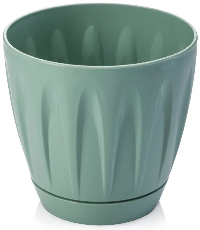 Serinova Саксия Daisy 1.5L зелена (P002)