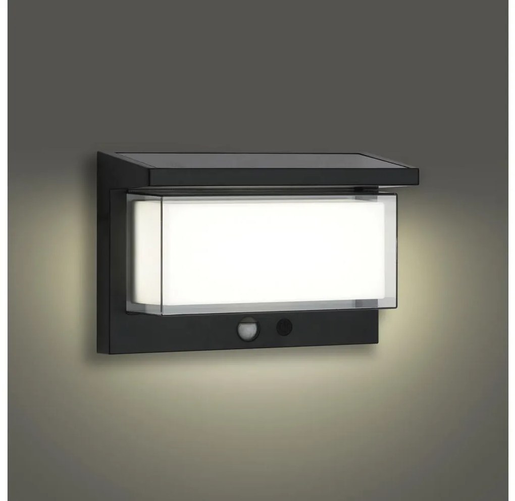 Brilagi - LED соларна лампа с сензор SUN LUME LED/10W/3,7V 4000mAh IP44