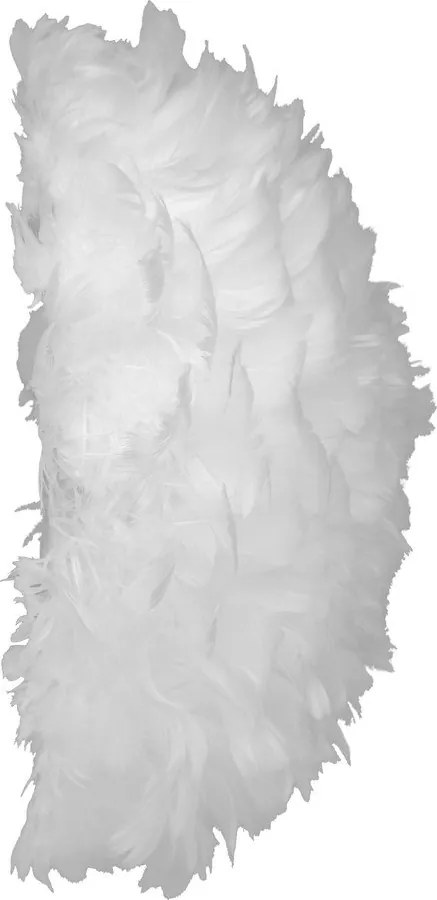 Бяла стенна лампа ø 45 cm Eos Up – UMAGE