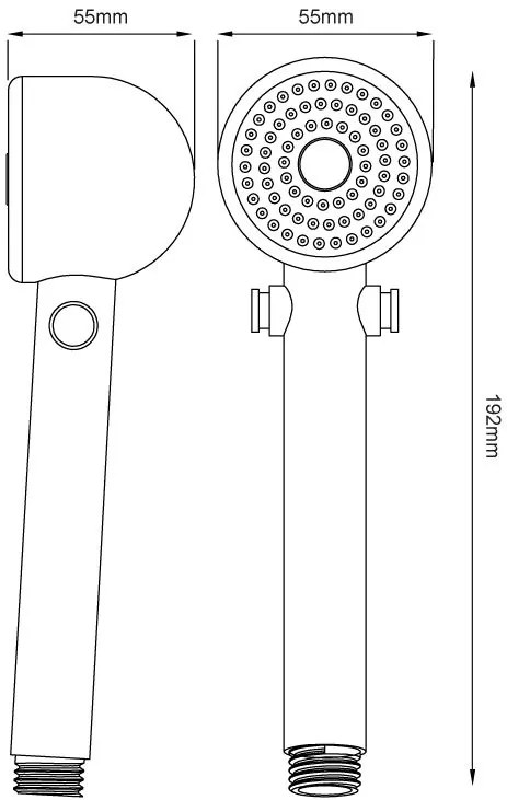 Телефон душ Robot Azzura