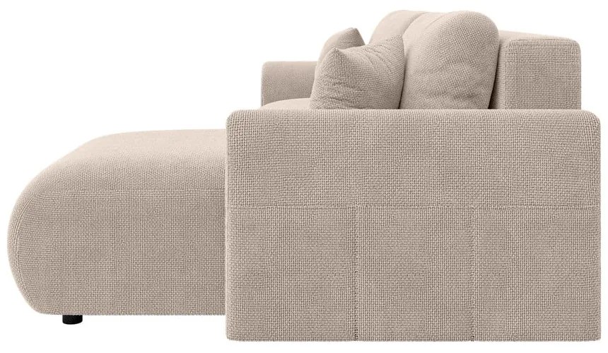 Бежов разтегателен ъглов диван (променлив) Lorine – Ropez