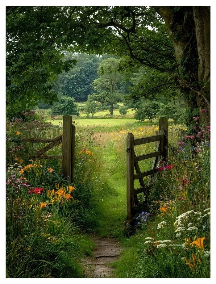 Картина 60x80 cm Garden Gate – Styler