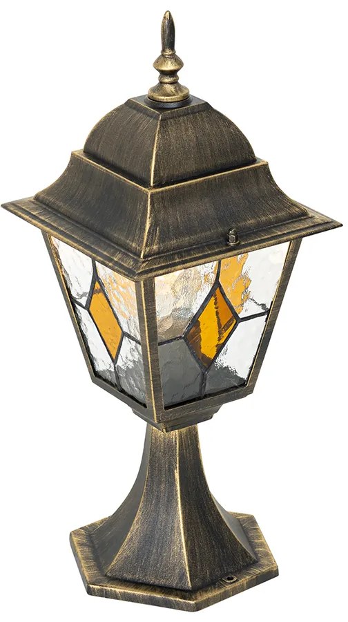 Винтидж външна лампа антично злато 45 см - Антигуа