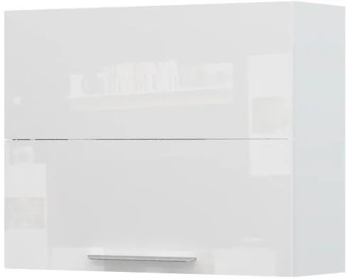 Висящ шкаф Raval V7-90-2KP-White - White glossy