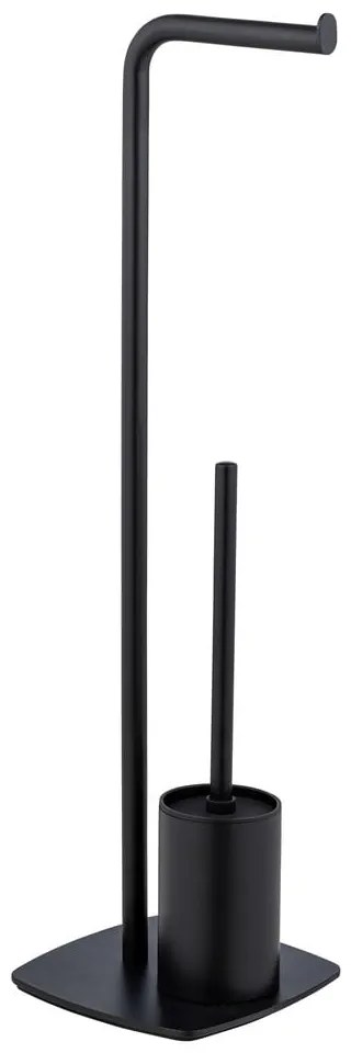 Стоманен държач за тоалетна хартия с четка Iria - Wenko