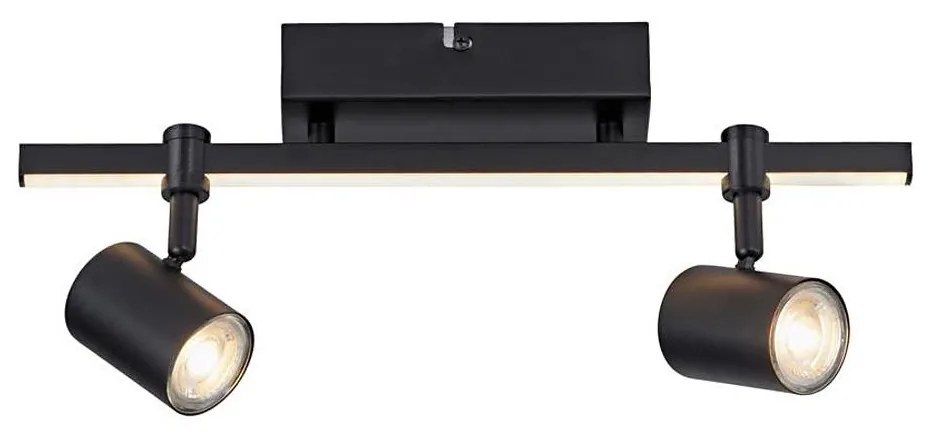 Paul Neuhaus 6524-18 - LED луничка BARIK 2xGU10/4,5W/230V + LED/5W