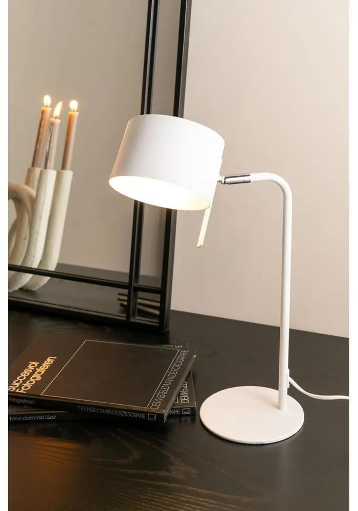 Бяла настолна лампа , височина 45 cm Shell - Leitmotiv