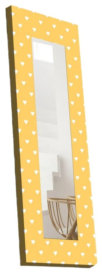 Стенно огледало с дървена рамка 40x120 cm - Wallity