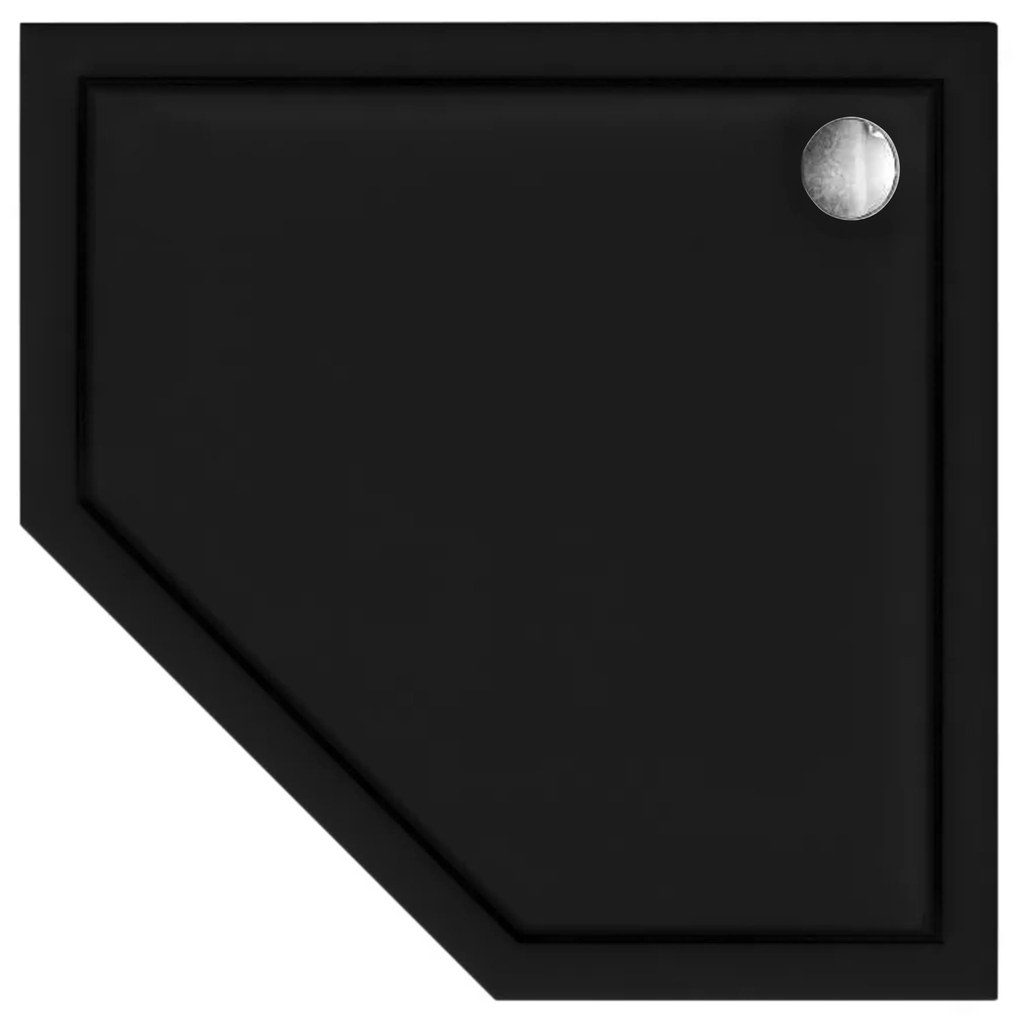 Корито за душ кабина Rea Diamond Black 90x90