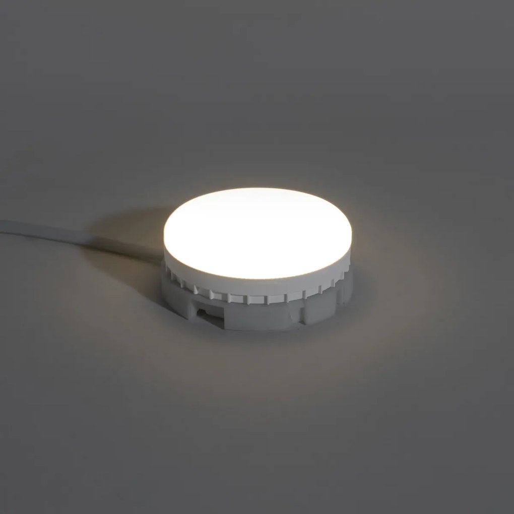 Комплект от 5 GX53 LED крушки с 3-степенно димиране 9W 900 lm 3000K