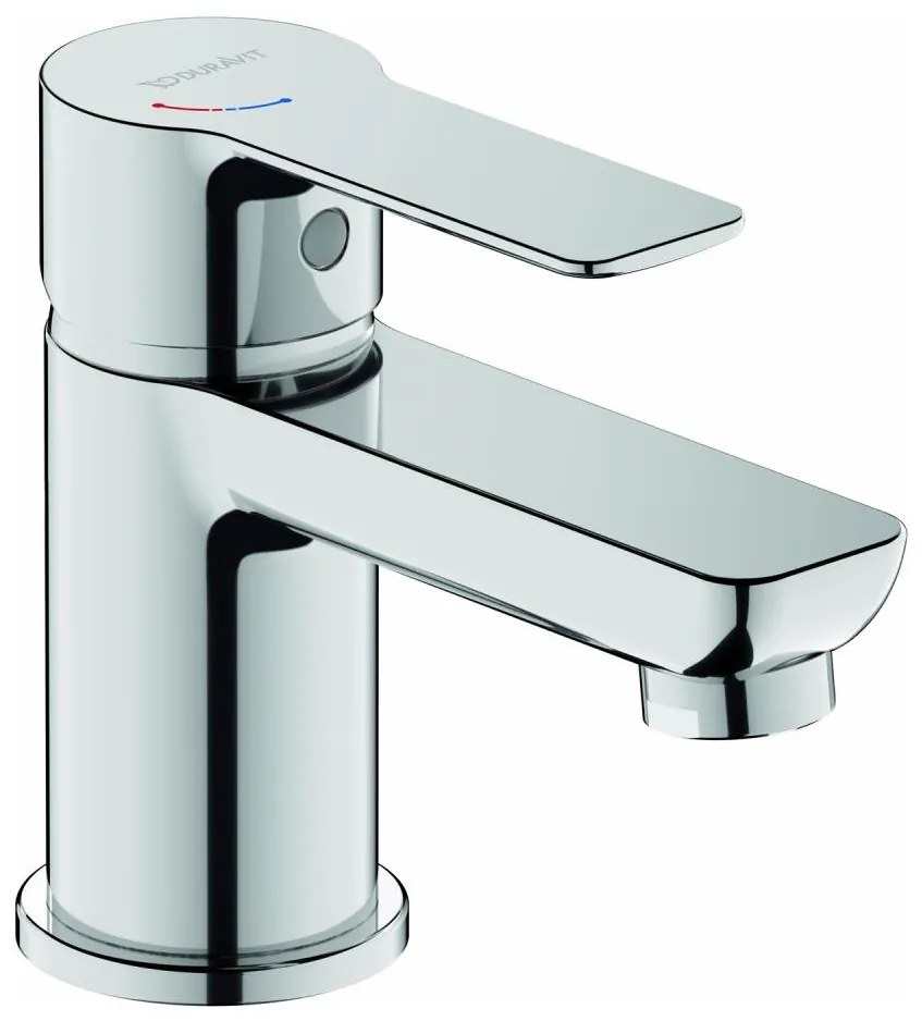 Duravit DC1013002010 - Смесител за умивалник D-CODE, блестящ хром