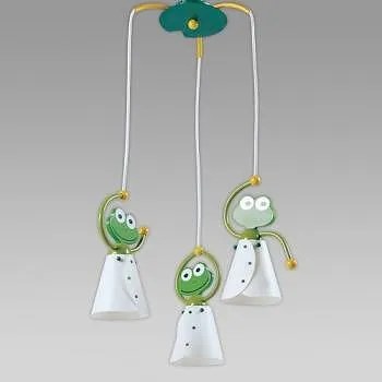 Полилей FROG, зелен, 3xE14