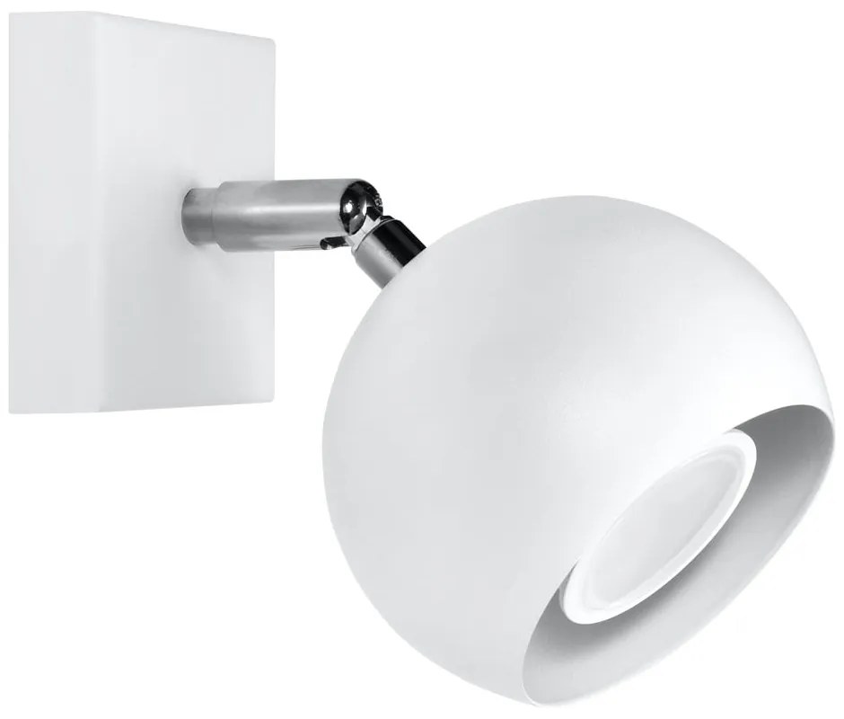 Бяла стенна лампа Ollo - Sollux