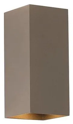 Searchlight 24126LT - Стенно осветително тяло DON 2xGU10/10W/230V кафяво